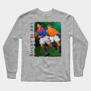 Rugby Vintage 1920's by PPereyra Long Sleeve T-Shirt